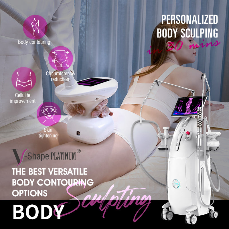V-Shape PLATINUM – Advanced Multi-Applicator Body Contouring & Skin Tightening System