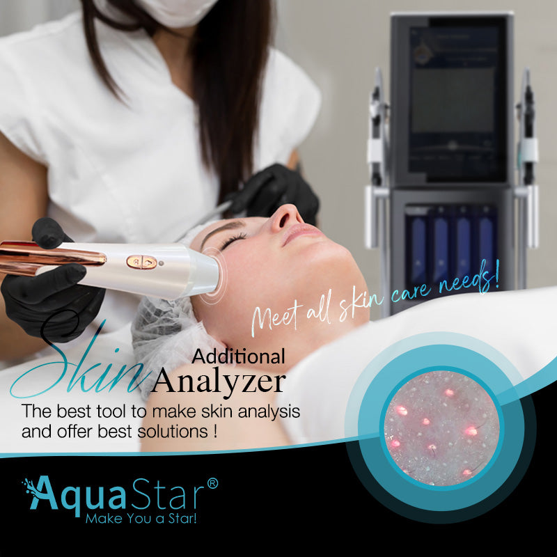 AquaStar Hydra + Skin Detection System – CE Certified, FDA Approved Premium Hydradermabrasion Platform