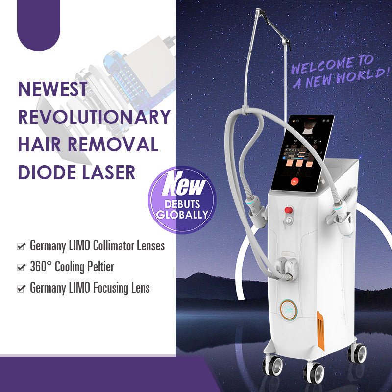 Premium Diode Laser Hair Removal + AI Hair Detection – Advanced Technology for Modern Clinics