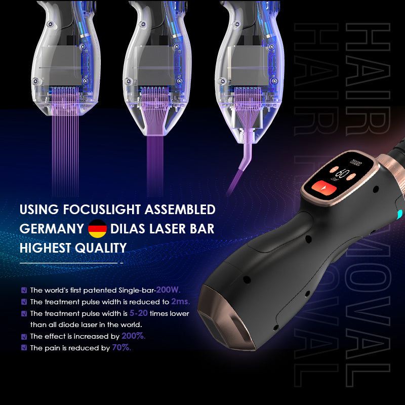 Premium Diode Laser Hair Removal + AI Hair Detection – Advanced Technology for Modern Clinics