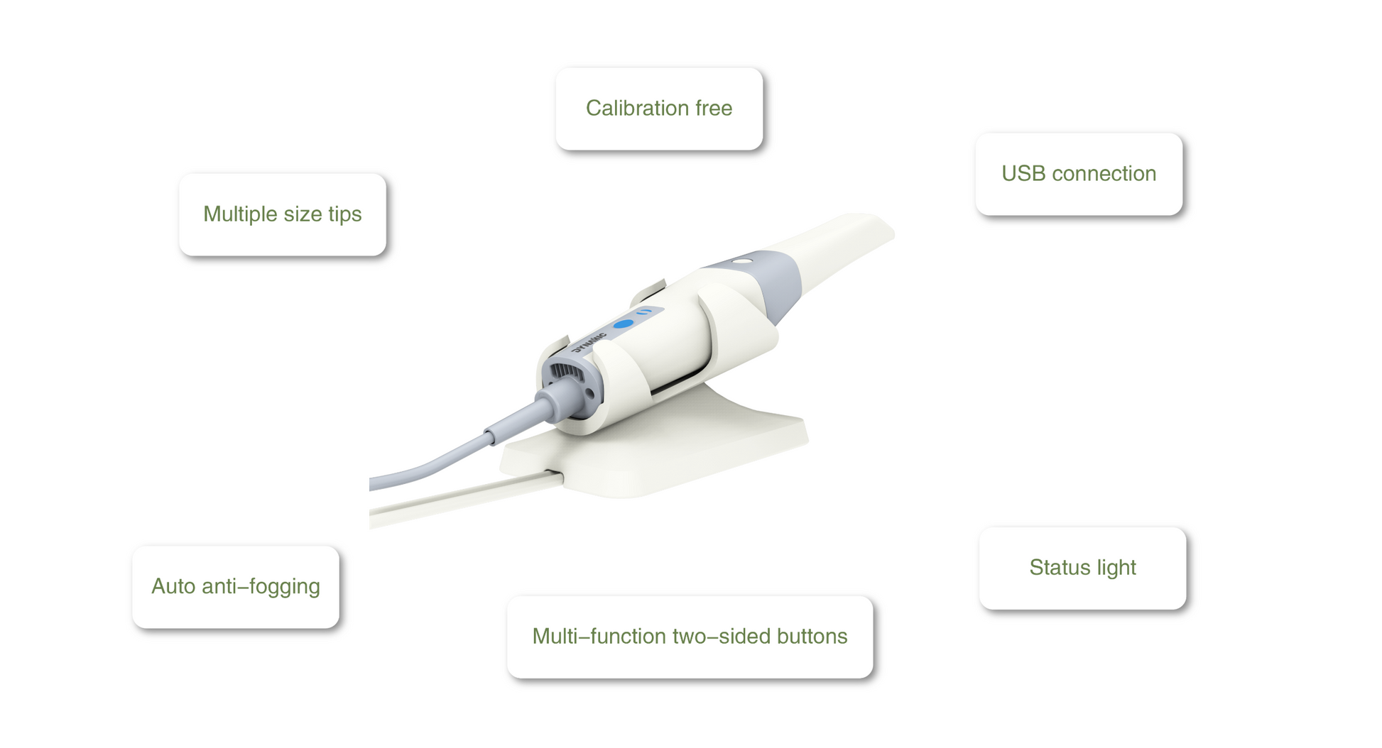 Dynamic DDS500 Intraoral Scanner – FDA/CE Cleared | Precision Digital Dentistry for Modern Clinics.